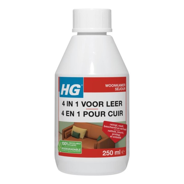 HG 4-in-1 voor leder (250 Milliliter)