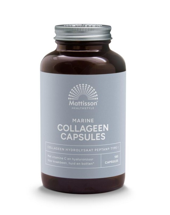 Mattisson Marine vis collageen peptan type I (180 Capsules)