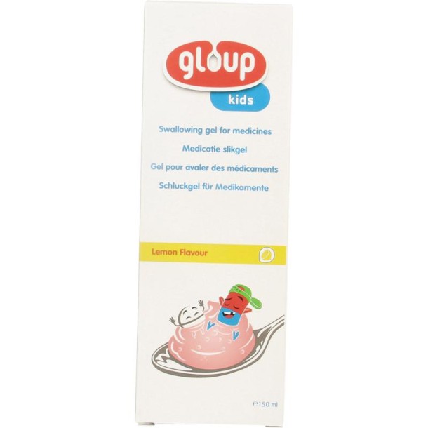 Gloup Kids medicatie slikgel (150 Milliliter)