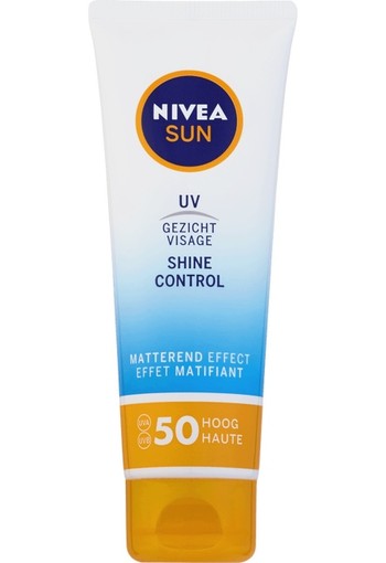 NIVEA SUN UV Gezicht Shine Control Gezicht Visage SPF50  50 ml