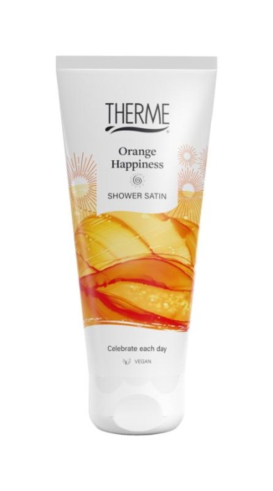 Therme Orange happiness shower satin (200 Milliliter)