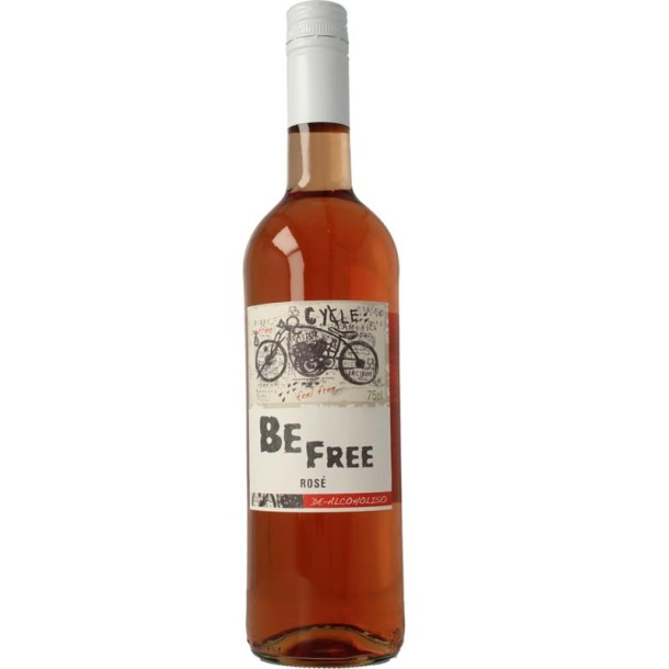 Be Free Rose alcoholvrij (750 Milliliter)