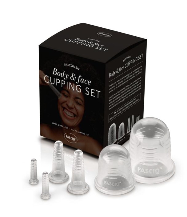 Fasciq Body & face cupping set (6 Stuks)