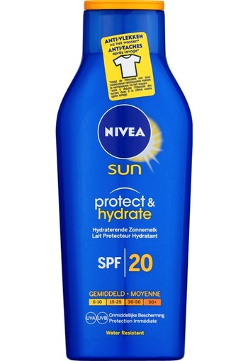 NIVEA SUN Protect & Hydrate Zonnemelk SPF20 400ml