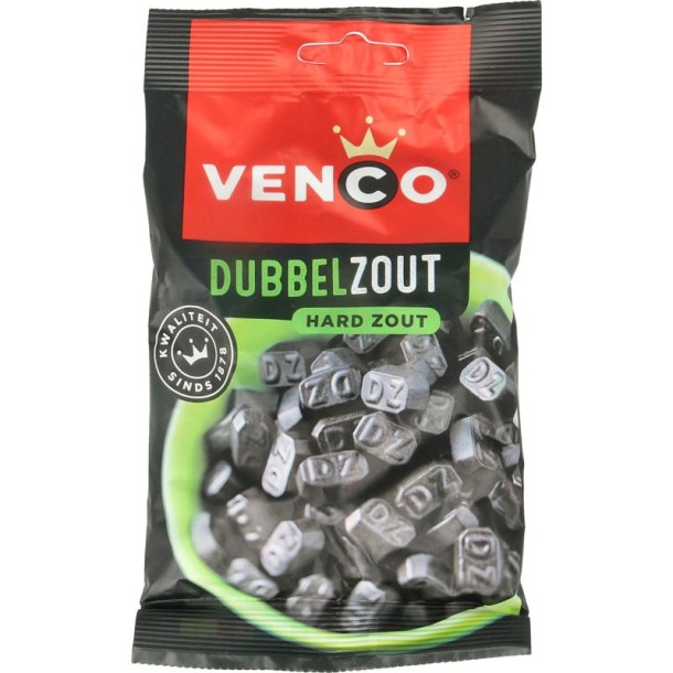 Venco Dubbel zoute drop (120 Gram)