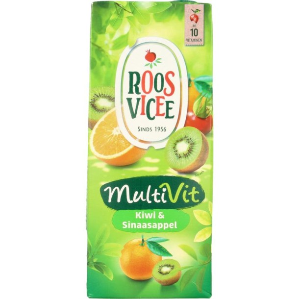 Roosvicee Multivit kiwi/sinaasappelsap (1500 Milliliter)