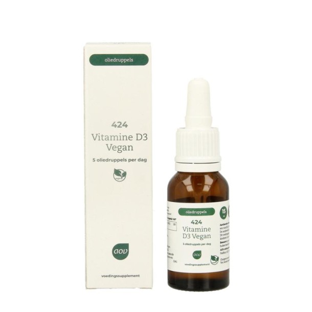 AOV 424 Vitamine D3 25mcg vegan (15 Milliliter)