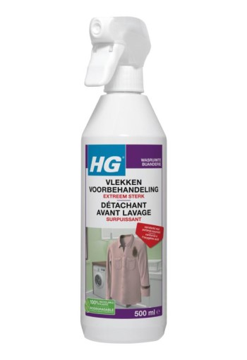 HG Vlekkenvoorbehandeling extreem sterk (500 Milliliter)