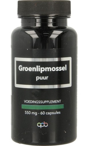 Apb Holland Groenlipmossel 550mg puur (60 Vegetarische capsules)