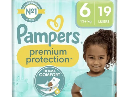 Pampers Premium Protection Luiers Maat 6 13+ KG 19 Stuks