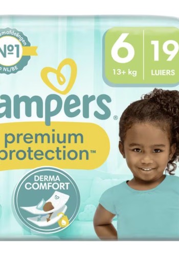 Pampers Premium Protection Luiers Maat 6 13+ KG 19 Stuks