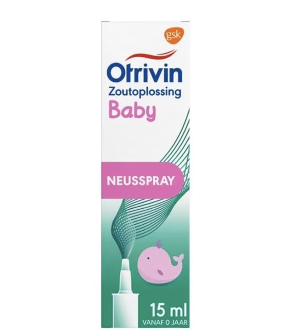 Otrivin Baby Zoutoplossing Spray 15ml