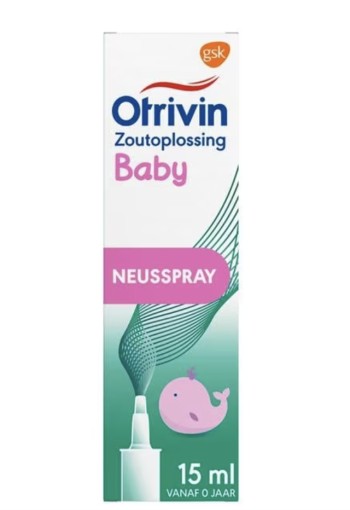 Otrivin Baby Zoutoplossing Spray 15ml