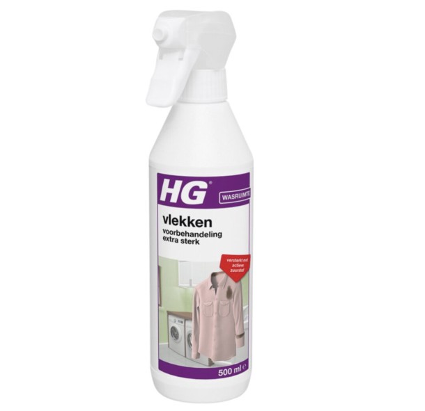 Hg Vlek & Plek Voorbehandeling Extra Sterk 500ml