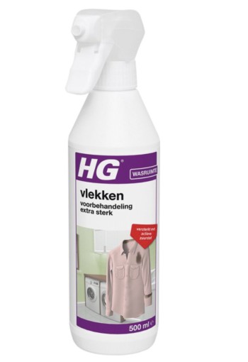 Hg Vlek & Plek Voorbehandeling Extra Sterk 500ml