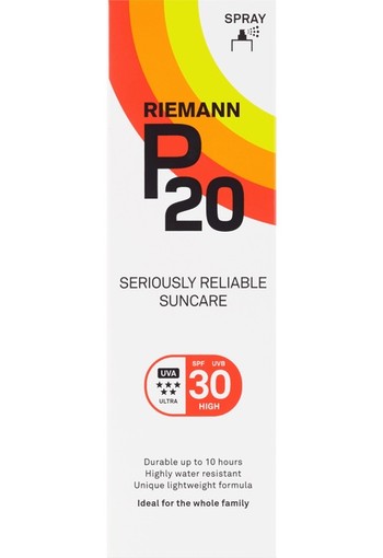 P20 Zonnebrand SPF30 100 ml