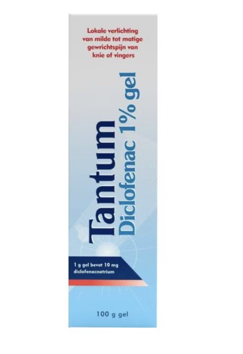 Tantum diclofenac 1% gel