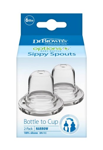 Dr Brown's Sippy spout standaardfles (2 Stuks)