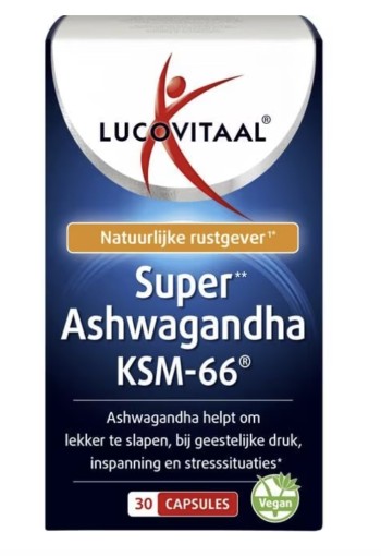 Lucovitaal Ashwagandha KSM-66 (30 Capsules)