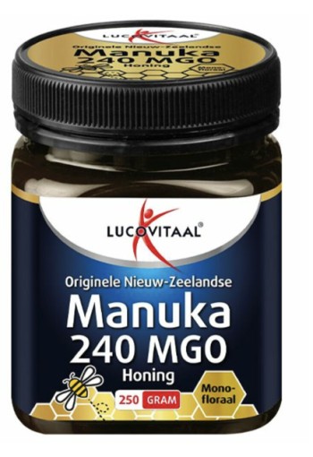 Lucovitaal Manuka honing 240 MGO (250 Gram)