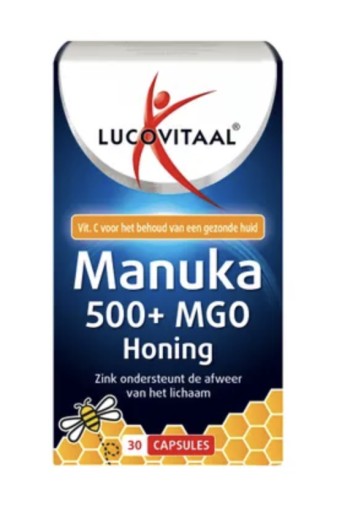 Lucovitaal Manuka honing zink capsules (30 Capsules)