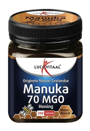 Lucovitaal Manuka honing 70 MGO (250 Gram)