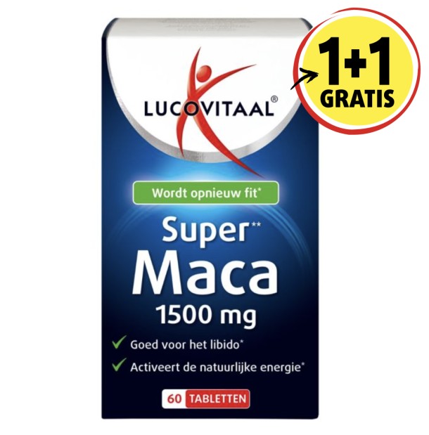 Lucovitaal Super Maca 1500mg