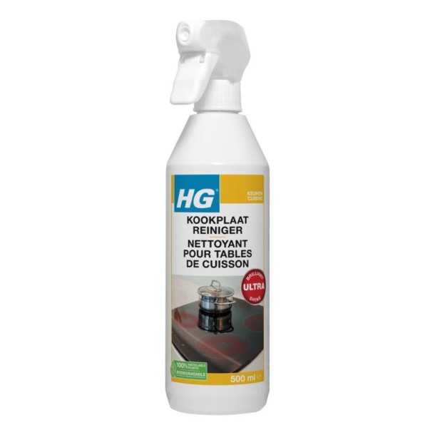 HG Kookplaat reiniger (500 Milliliter)