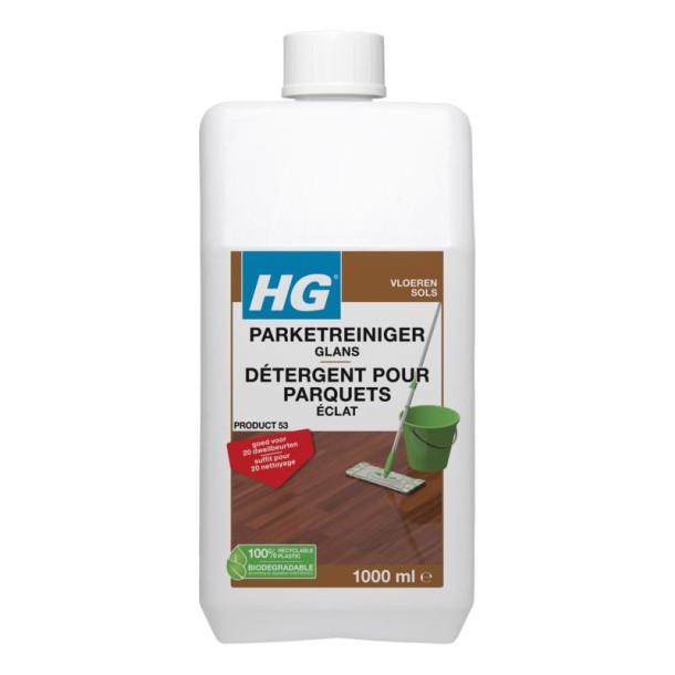 HG Parketreiniger glans (1 Liter)