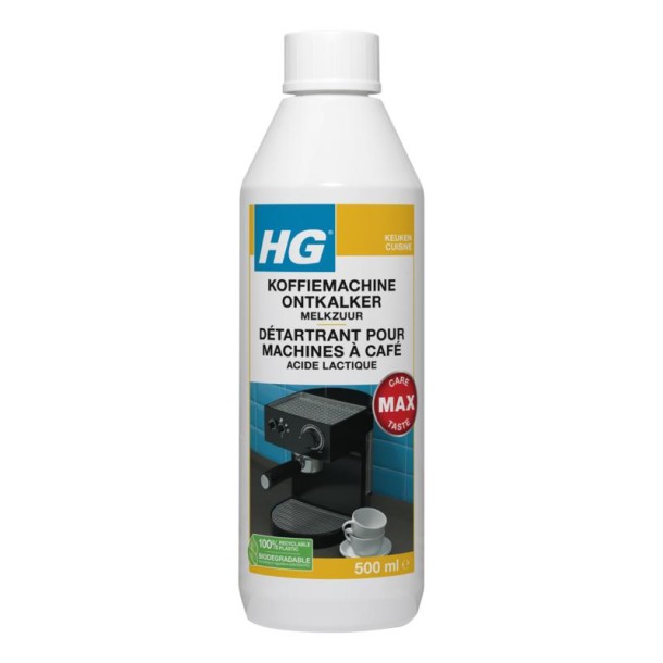 HG Koffiemachine ontkalker melkzuur (500 Milliliter)