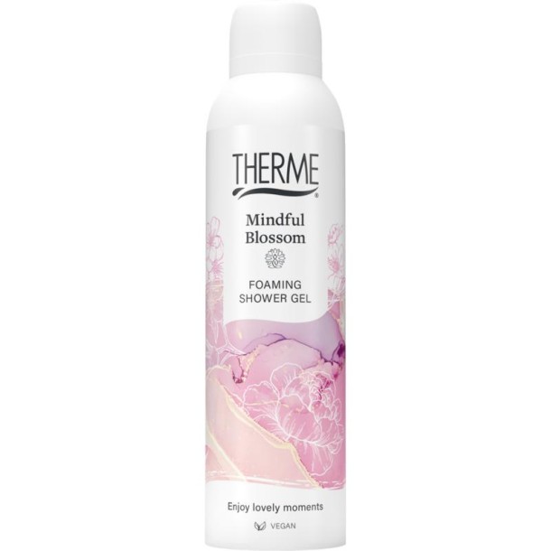 Therme Mindfull blossom foaming showergel (200 Milliliter)