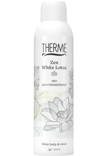 Therme Anti transpirant zen white lotus 150 Milliliter