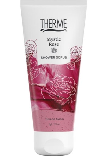 Therme Mystic rose shower scrub (200 Milliliter)