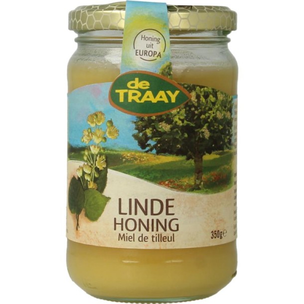 Traay Linde honing creme (350 Gram)