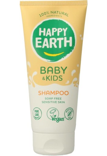Happy Earth Shampoo voor baby & kids 200 Milliliter