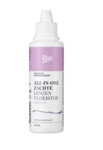 Etos All-in-one len­zen­vloei­stof zach­te len­zen  100 ml