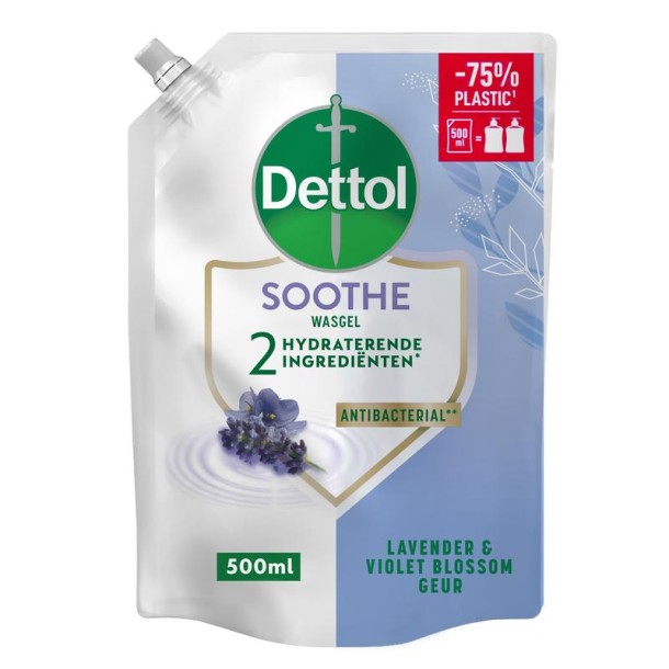 Dettol Refill handzeep relaxing lavender (500 Milliliter)