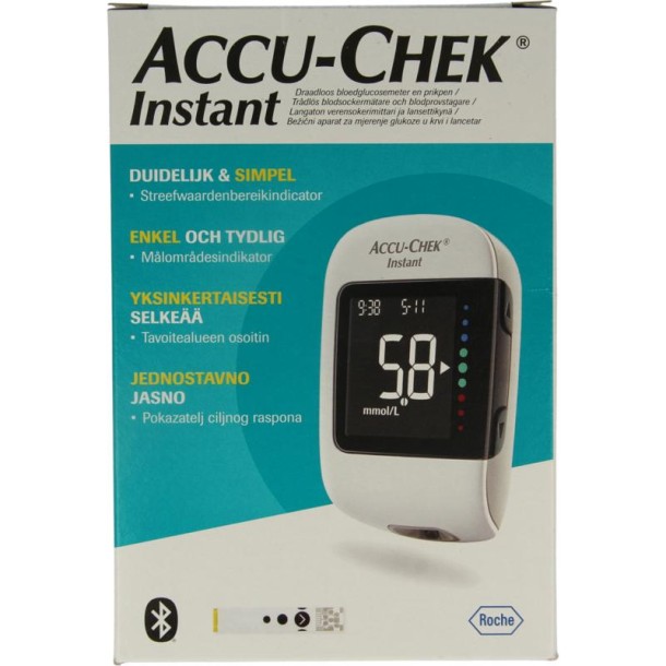 Accu Chek Instant glucosemeter (1 Stuks)