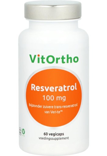 Vitortho Resveratrol 100mg (60 Vegetarische capsules)