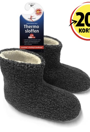 LUCOVITAAL | Thermo Sloffen Berber 