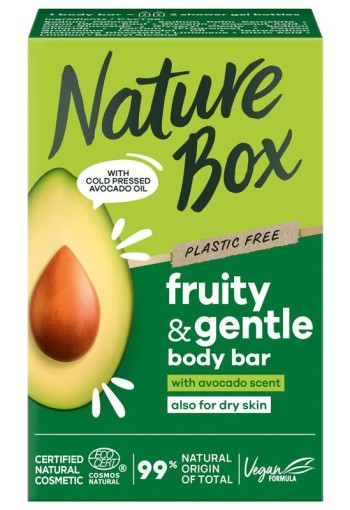 Nature Box Body bar avocado (100 Gram)