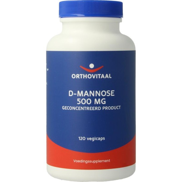 Orthovitaal D-Mannose 500mg (120 Vegetarische capsules)