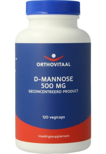 Orthovitaal D-Mannose 500mg (120 Vegetarische capsules)