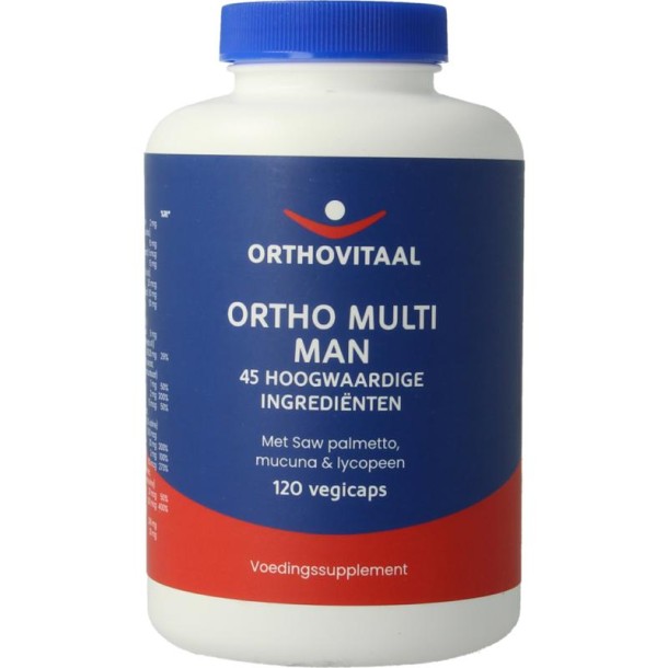 Orthovitaal Ortho multi man (120 Vegetarische capsules)