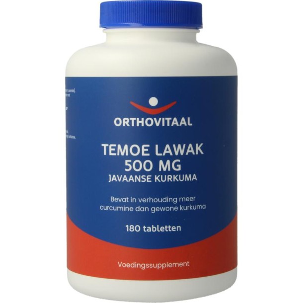 Orthovitaal Temoe lawak 500mg (180 Tabletten)