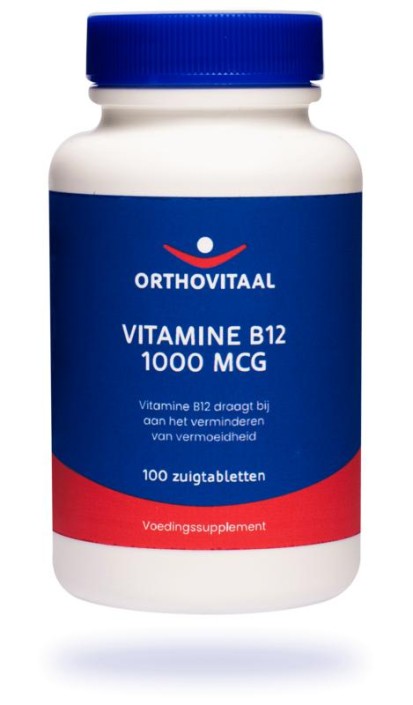 Orthovitaal Vitamine B12 1000mcg (100 Zuigtabletten)