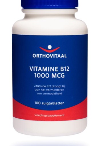 Orthovitaal Vitamine B12 1000mcg (100 Zuigtabletten)