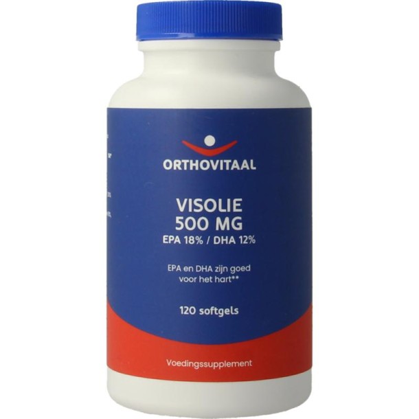 Orthovitaal Visolie 500mg EPA 18% DHA 12% (120 Softgels)