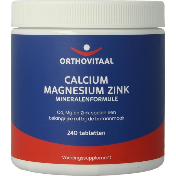 Orthovitaal Calcium magnesium zink (240 Tabletten)