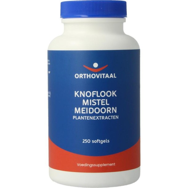 Orthovitaal Knoflook mistel meidoorn (250 Softgels)